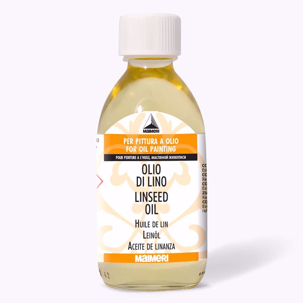 Olio di lino per pittura a olio ml 250 - Angelella