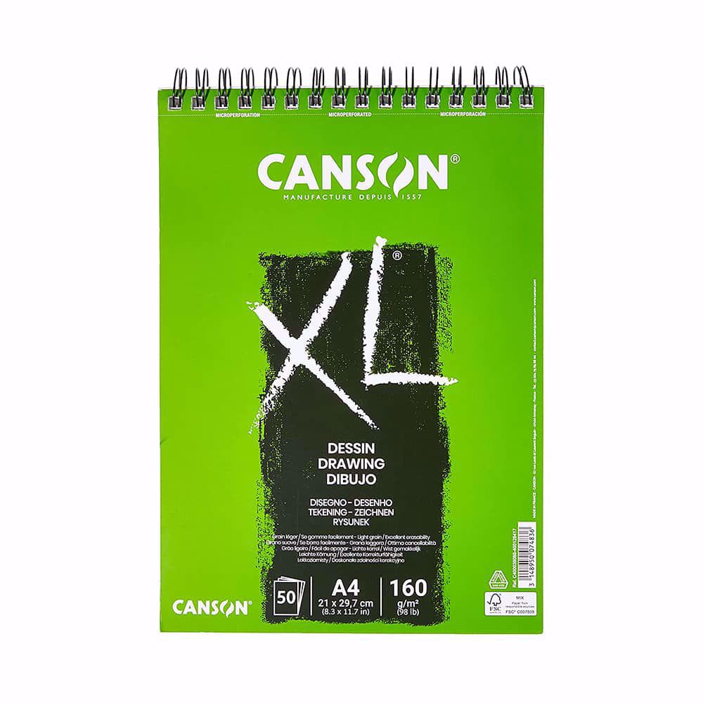 Angelella  Album Canson XL Dessin Disegno gr 160 A4