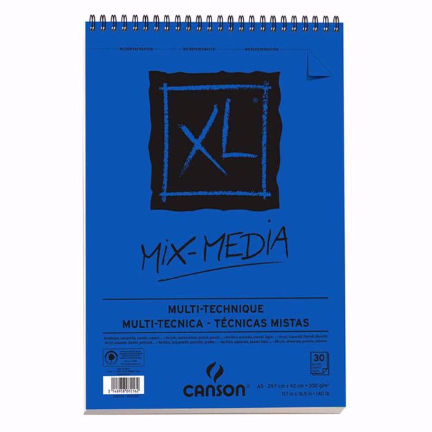 Blocco-carta-canson-xl-mix-media-multitechniques-gr-300-a3_Angelella