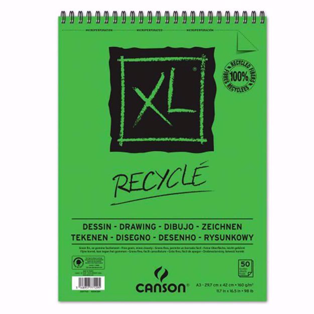 Blocco-carta-recycle-disegno-canson-xl-160-a3_Angelella