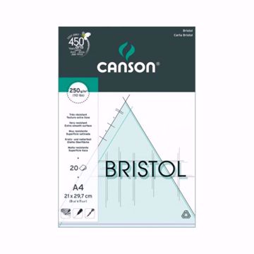 Blocco-carta-Bristol-Canson-A4-gr250_Angelella