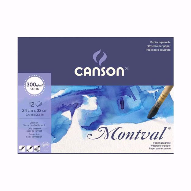 Angelella  Album Canson Montval Acquerello gr 300 24 x 32 cm