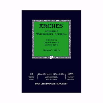 Blocco-carta-acquerello-Arches-gr300-fine-cm21X29,7_Angelella