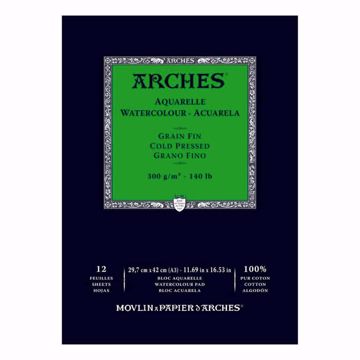 Blocco-carta-acquerello-Arches-gr300-fine-cm29,7x42_Angelella